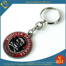 Scary Skull Fashion Metal Keyring para regalos promocionales (LN-0213)